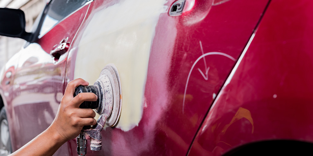 Servicing Vehicle